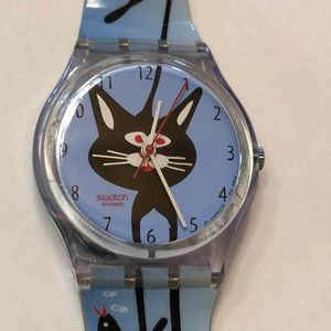 Swatch Watch Tease the Cat Like New Cats & Birds